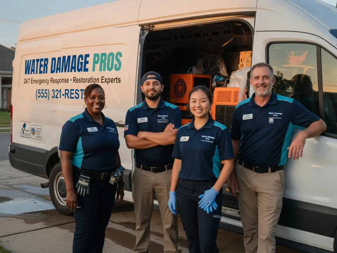 Water Damage Restoration company in Sarles, ND